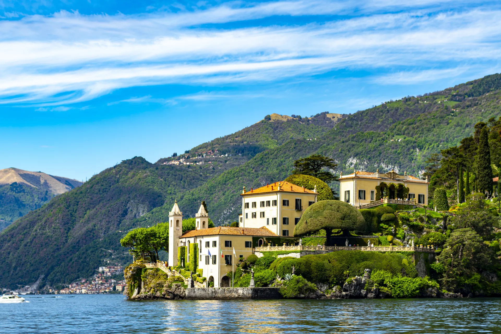 Villa del Balbianello on Lake Como