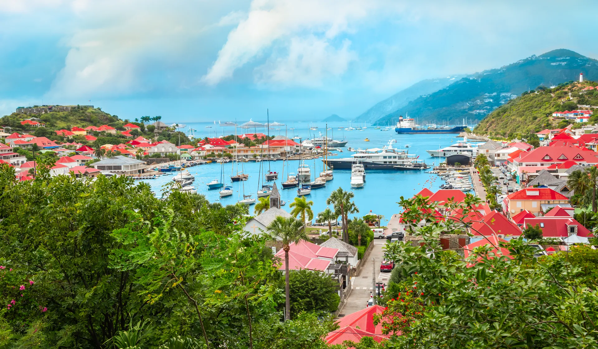 Gustavia harbour, St. Barts