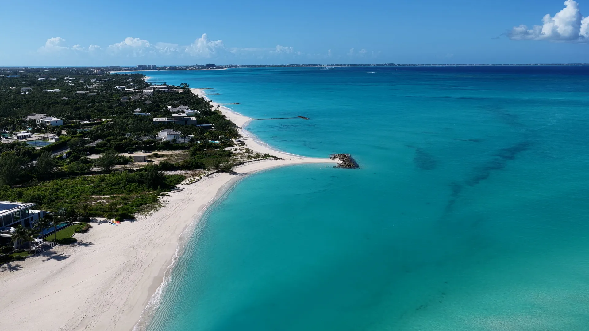 Leeward Beach and the Providenciales coast